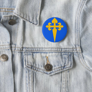 Camino de Santiago 2 Inch Round Button