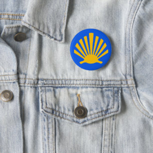Camino de Santiago 2 Inch Round Button