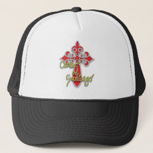 Camino de Santiago Cross Trucker Hat