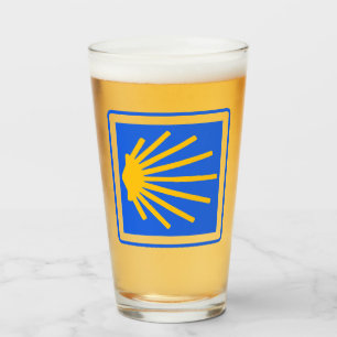 Camino de Santiago Glass