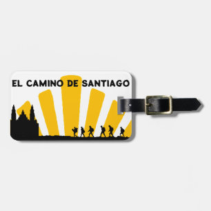 Camino de Santiago Luggage Tag