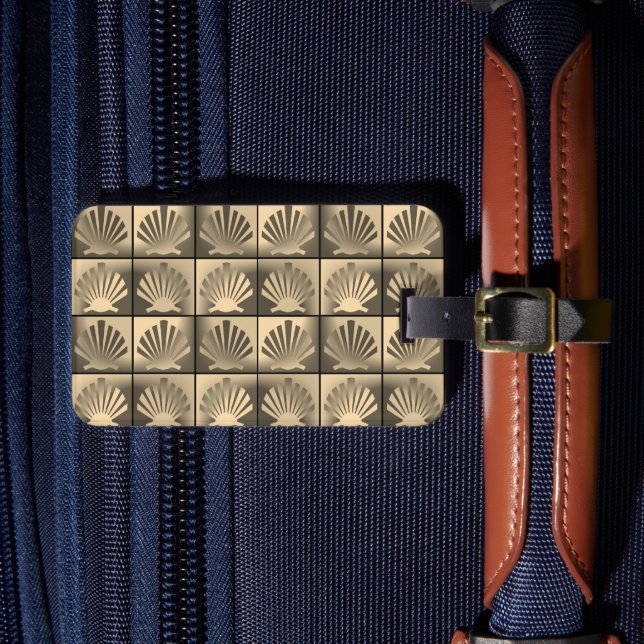 Camino de Santiago Luggage Tag (Front Insitu 4)