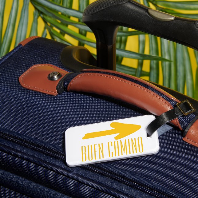 Camino de Santiago Luggage Tag (Back Insitu 1)