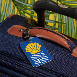 Camino de Santiago Luggage Tag