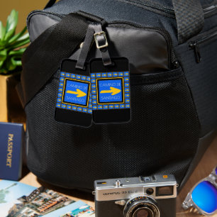 Camino de Santiago Luggage Tag