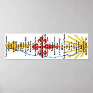 Camino de Santiago Poster