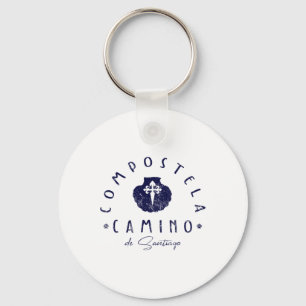 Camino De Santiago Spain Scallop Shell St James Hi Keychain