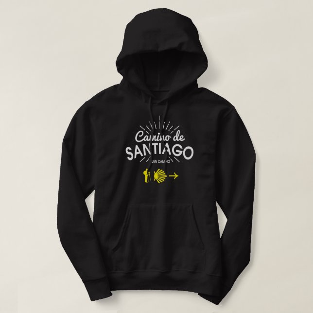 Camino de Santiago St Hoodie (Design Front)
