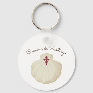 Camino de Santiago Symbol Keychain