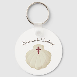Camino de Santiago Symbol Keychain