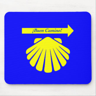 Camino de Santiago Symbols Mouse Pad