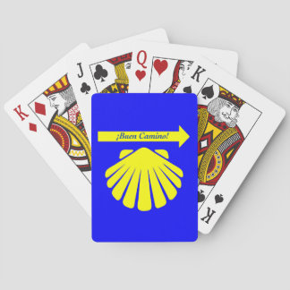 Camino de Santiago Symbols Playing Cards