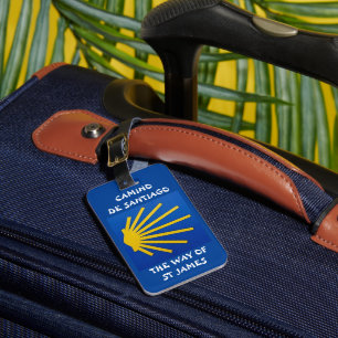 Camino de Santiago The way of st James 0001 Luggage Tag