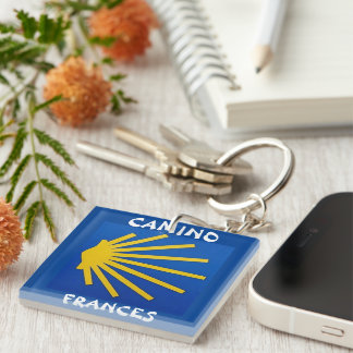 Camino de Santiago The way of st James 0003 Keychain