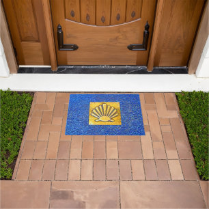 Camino de Santiago The way of st James 0028 Doormat