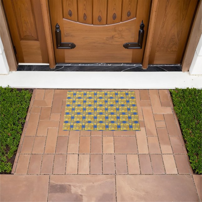 Camino de Santiago The way of st James 0030 Doormat (Outdoor)