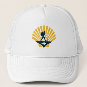 Camino de Santiago The way of st James 0149 Trucker Hat