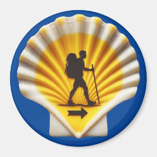 Camino de Santiago The way of st James 0234 Magnet