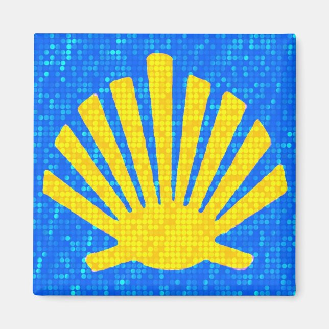 Camino de Santiago The way of st James 0262 Magnet (Front)