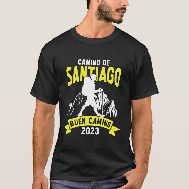 Camino De Santiago Way Of St James 2023 T-Shirt (Front)