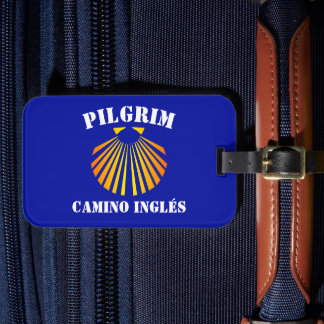 Camino Inglés pilgrims Luggage Tag