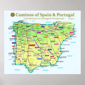 Camino Poster Various Sizes