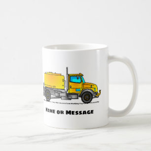 Camion à eau, Mug de construction, Transport