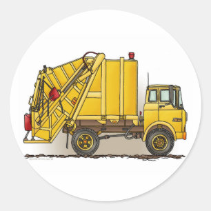 Camion à ordures 2 Bâtiment Sticker
