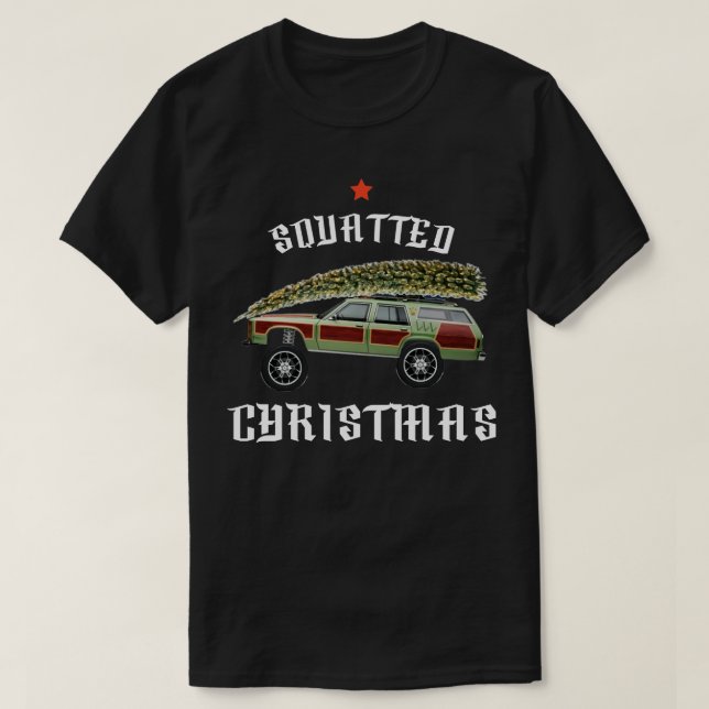 CAMION CARRÉ NOËL TSHIRT (Design devant)