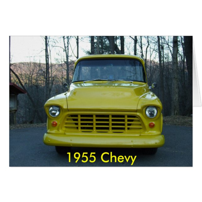 Camion Chevy 1955 (Devant Horizontal)