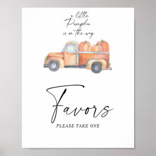 Camion citrouille - Poster des Favoris