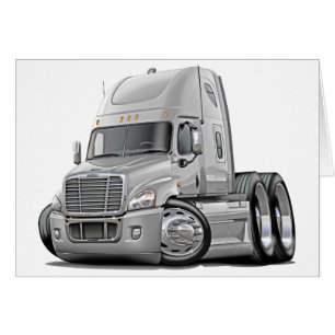 Camion de blanc de Freightliner Cascadia