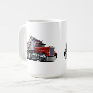 Camion de caricature tasse à café