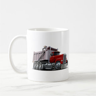 Camion de caricature tasse à café