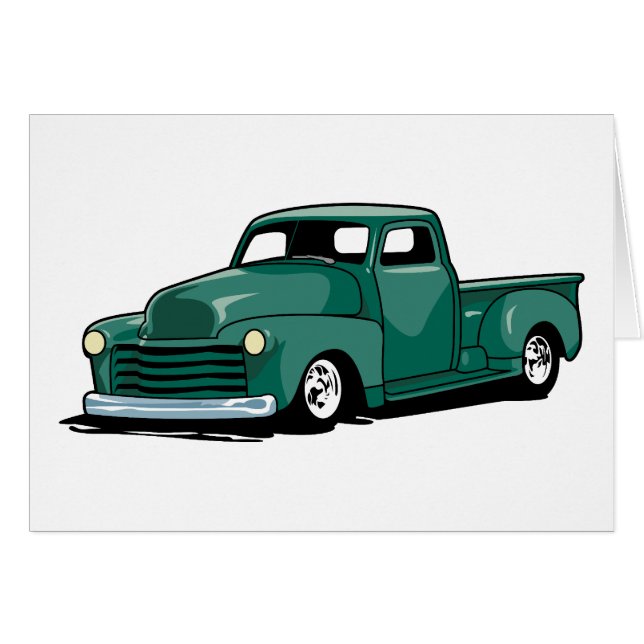 Camion de hot rod (Devant horizontal)