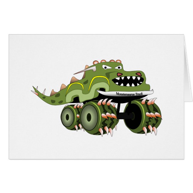 Camion de Monstersaurus (Devant horizontal)