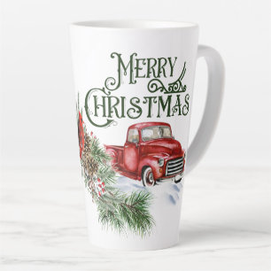 Camion de Noël avec le cardinal Mug