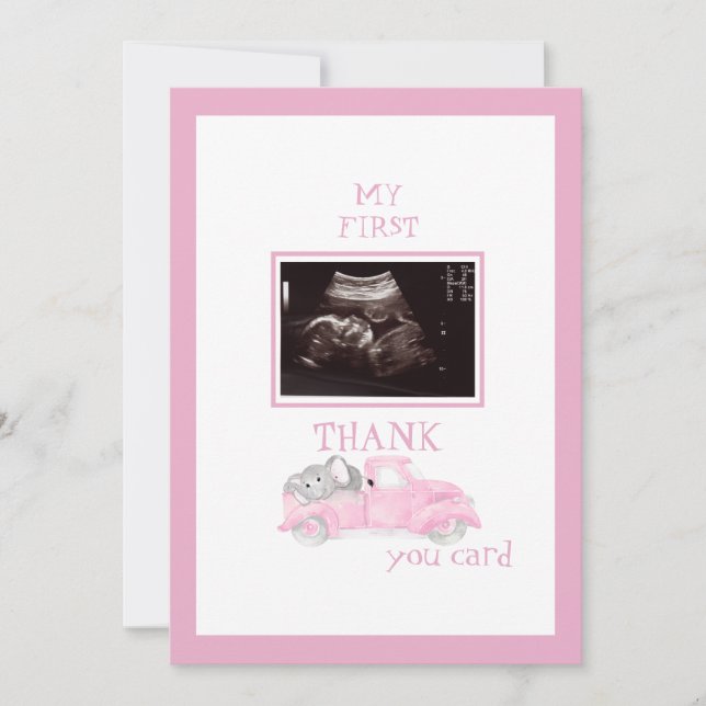 Camion photo Ultrasound Merci Pink Baby Viewpoint (Devant)