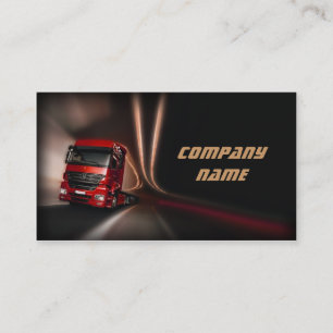 Camion Rouge Dans La Carte Motion