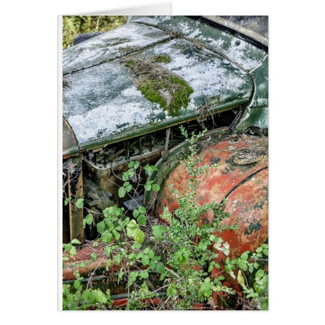 Camion Vintage abandonné (Devant)