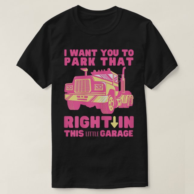 Camion WAP - Fun Adulte Idée Cadeau T-Shirt (Design devant)