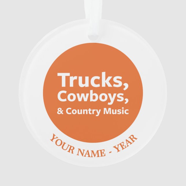 Camions, cowboys et musique country (dos)