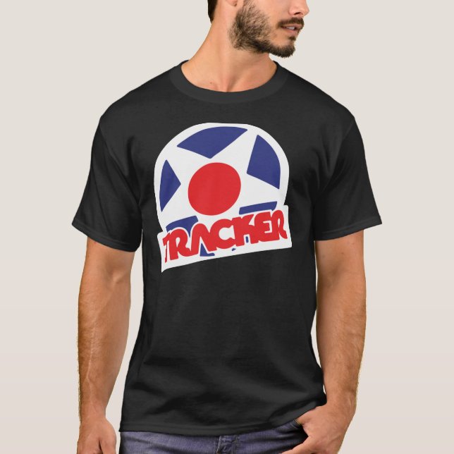 Camions Tracker Logo Vintage T-Shirt (Devant)