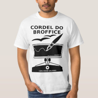 Camisa Cordel do BrOffice T-Shirt