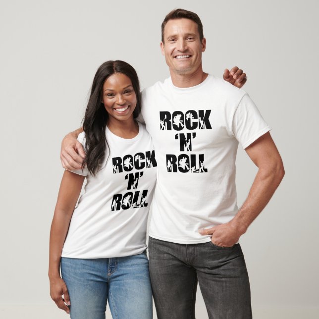 Camisa I Love Rock In Roll T-Shirt (Unisex)
