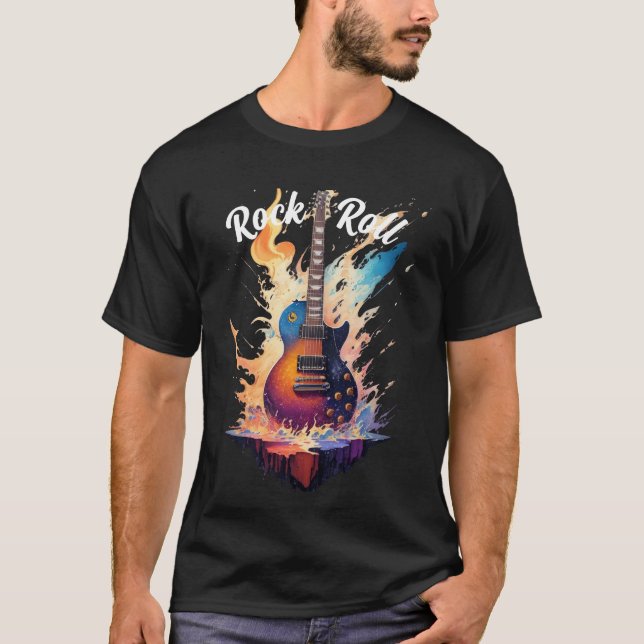 Camisa Rock Roll T-Shirt (Front)