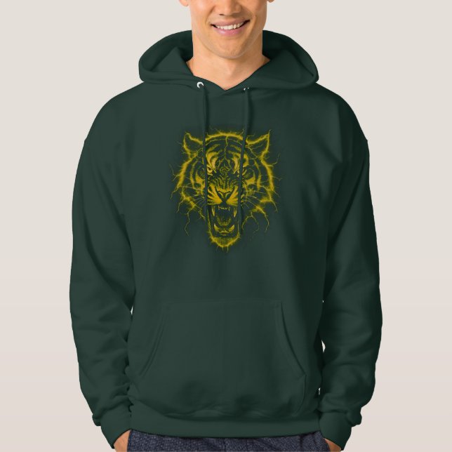 Camiseta con tigre eléctrico hoodie (Front)