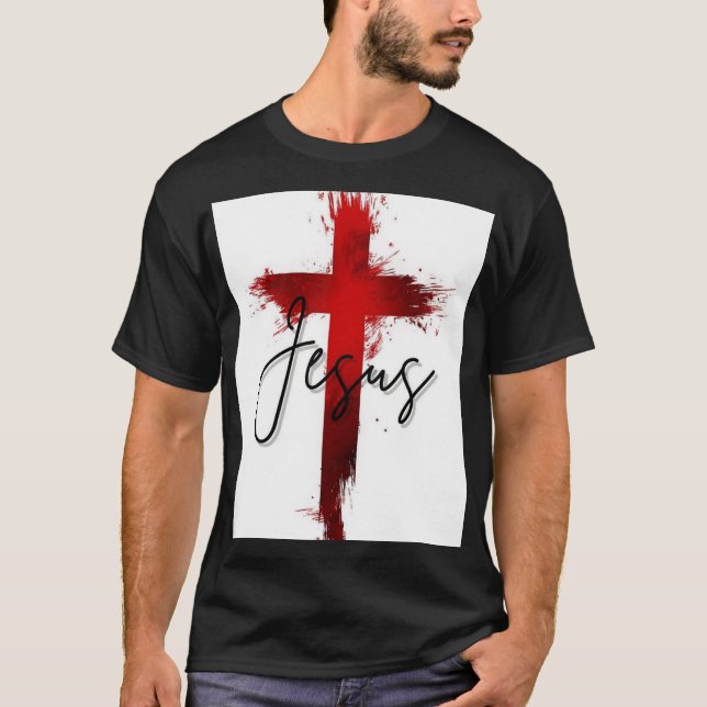 Camiseta Cristã Jesus Rei dos Reis - Soberania Fé! T-Shirt (Front)