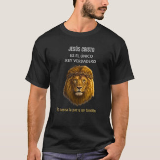 Camiseta Cristiana Masculina | Jesús Rey Verdadero T-Shirt