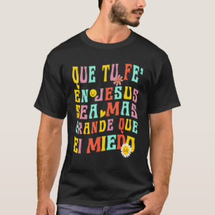 Camiseta Cristiana Para Mujer En Espanol Spanish C T-Shirt